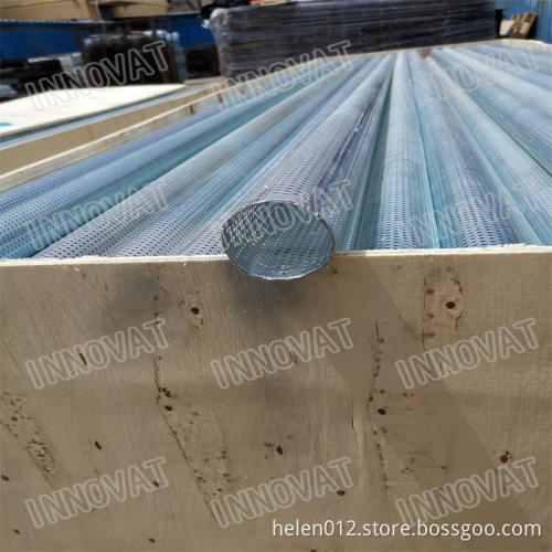 Long Hole Decorative Perforated Stainless Steel Pipe /Tube With Straight Weld Seam